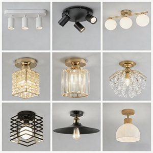 Lampadario Moderno per Corridoio Illuminazione Lampade Moderne per Ristorante Apparecchi con Cristalli Plafoniera di Cristallo Insegna per Bar <span class=keywords><strong>LED</strong></span> per Soggiorno - Product Image 5