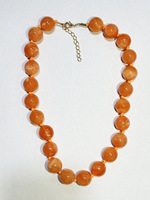 Collier ras du cou bohème en résine épaisse et perles rondes, fait main, coloré, léger, bijoux d'été pour femmes, vente en gros