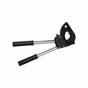 Coupe-câbles manuel Cc-400, ciseaux d'électricien industriels en acier au carbone dentelé, poignée souple - Product Image 2
