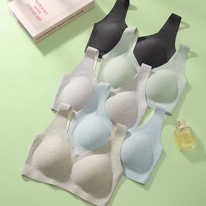 حمالة صدر لاسلكية قابلة للتنفس مقاس <span class=keywords><strong>M</strong></span> L XL XXL 3XL ، حمالة صدر نسائية مع حمالات صدر ثابتة للبيع بالجملة - Product Image 5