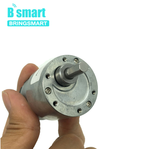 Bringsmart SRJGB37-520 24 DC động cơ bánh răng D Trục giảm Micro điện hộp Số động cơ 12V đảo ngược cho DIY Mô hình động cơ DC - Product Image 6