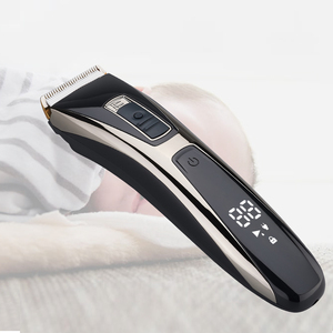 Máy cắt tóc điện chuyên nghiệp, có thể điều chỉnh, sạc lại được, không dây, dành cho nam, có thể tùy chỉnh logo - Product Image 1