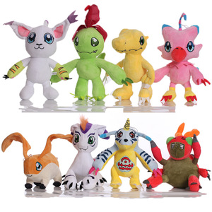 HY Kawaii Anime <span class=keywords><strong>Digimon</strong></span> Adventure Peluche <span class=keywords><strong>Agumon</strong></span>, Muñeco de Peluche de Monstruo Digital para Máquina de Garras - Product Image 1