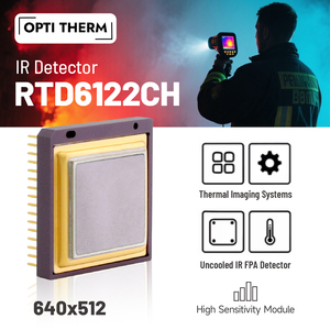 RTD6122CH kızılötesi dedektör bina enerji denetimleri için düşük güç tüketimi gece görüş cihazı az 170 MW - Product Image 2