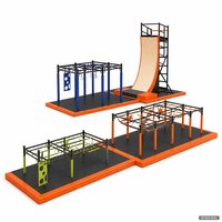 Équipement de parcours d'obstacles Ninja Bettaplay pour enfants, école primaire, aire de jeux, certifié EN1176 ASTM, usine de 30000+ m²