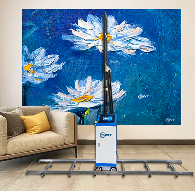 Colorful 3D Vertical Wall Printing Machine 5D UV Mural Ink Inkjet Indoor Outdoor Wall Painting DX10 Decor Photo Printer