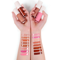 Gloss à lèvres personnalisé avec logo sur mesure, soin végétalien hydratant, marque privée, huile nourrissante pour les lèvres