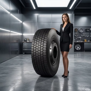 ยางรถบรรทุกหนัก AD818 12R22.5 รุ่นใหม่ สำหรับรถดัมพ์ แบบเรเดียล พร้อมยางใน ทนทานต่อการใช้งานหนัก ได้รับการรับรองมาตรฐาน ECE - Product Image 1