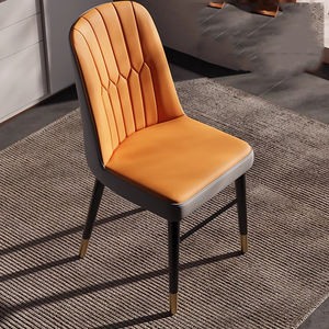 Modern Luxury <strong>Dining</strong> Room 4 6 8 10 <strong>Dining</strong> <strong>Chairs</strong> Set Indoor Hotel Kitchen Cafe Leather Metal Banquet <strong>Funky</strong> Design Commercial - Product Image 2