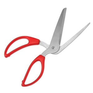 <b>Kitchen</b> <b>Scissor</b> Stainless Steel Red Handle Elbow Shape For Home Use - Product Image 3