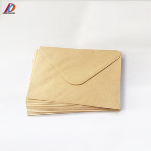 <span class=keywords><strong>Enveloppe</strong></span> en <span class=keywords><strong>papier</strong></span> <span class=keywords><strong>kraft</strong></span> écologique personnalisée avec colle, 50 pièces - Product Image 1