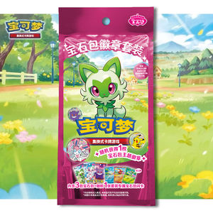 Nouveau Pack Booster de Cartes Pokémon Officielles Premium Thème Gemme, Art <span class=keywords><strong>Diamant</strong></span>, Cartes Holo Foil, Boîtes Mystères, Cadeau - Product Image 1