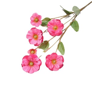 Fleurs artificielles en soie mélangée, décorations réalistes pour mariage, maison, salon et arrangements de salle de mariage - Product Image 5