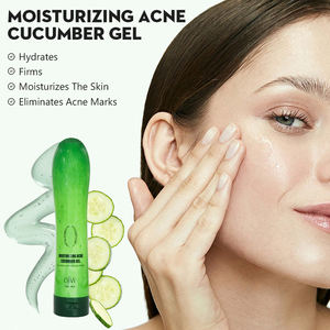 Fabbrica ODM/OEM biologico vegano Gel di Aloe Vera pura Acne riparazione lozione per il viso <span class=keywords><strong>lenitiva</strong></span> per il sollievo di <span class=keywords><strong>scottature</strong></span> naturali cetriolo Gel <span class=keywords><strong>crema</strong></span> - Product Image 5