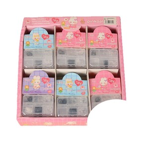 Kit de Suministros para Abalorios Pinkoala, Caja de 6 Compartimentos con Accesorios para Pendientes, para la Creación de Joyería DIY - Product Image 5