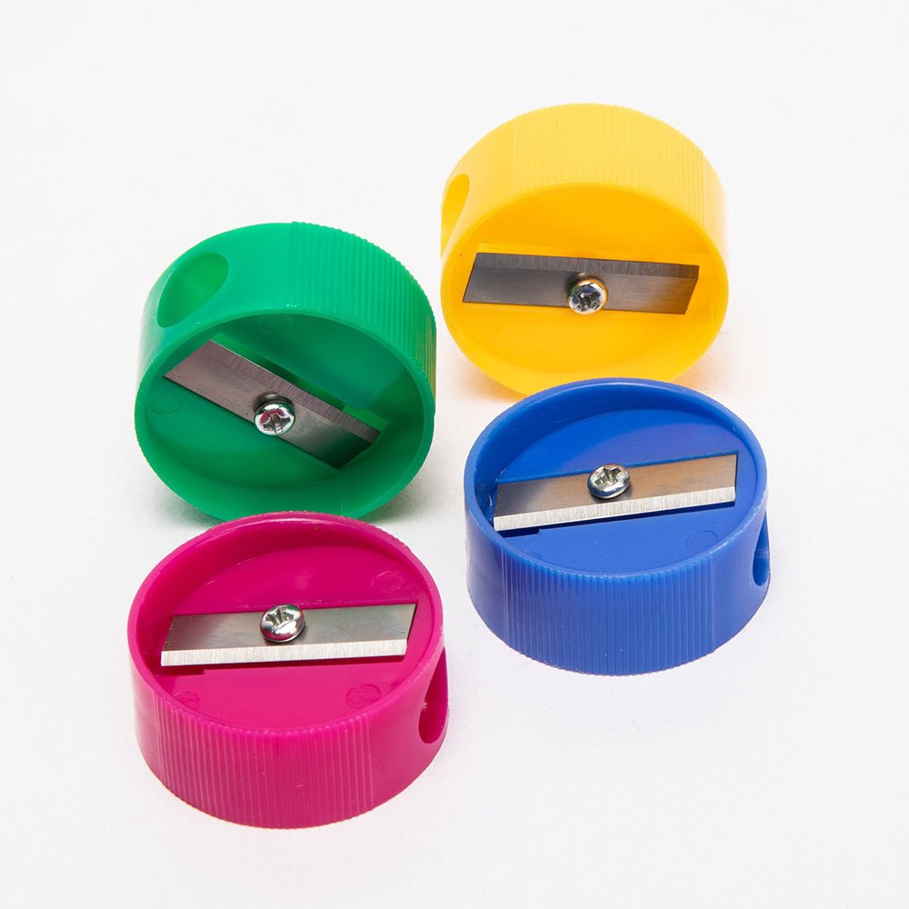 Qualité et quantité assurées industrielle monotrou base fantaisie en plastique taille-crayon de style