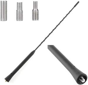 <span class=keywords><strong>Antena</strong></span> <span class=keywords><strong>Dipolo</strong></span> de Media Onda de Acero Inoxidable <span class=keywords><strong>para</strong></span> Exteriores, Personalizada <span class=keywords><strong>para</strong></span> Hombre, 170 mm, 433 MHz, <span class=keywords><strong>Multibanda</strong></span>, Ganancia de 5 dBi, VSWR Máximo de 1.5 - Product Image 1