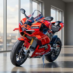 Comme neuf - Prêt à rouler - 106 milles - Réplique Ducati Panigale V4 S Bagniai World Champions 2024 - Origine Royaume-Uni - Product Image 3