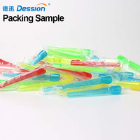 En Stock, Machine d'emballage automatique de pointes de narguilé en plastique, Machine d'emballage individuelle de pointes de chicha