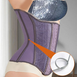 Vente directe usine OEM – Nouveaux gaine-taille femme grande taille à compression forte, maintien du dos, en maille tricotée confortable - Product Image 6