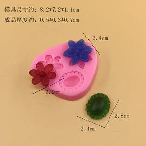 Moldes de Silicona para Repostería 3D con Maltosa, para Decoración de Pasteles en San Valentín, Día de la Madre y Navidad, Venta Caliente - Product Image 6