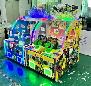 Máquina <span class=keywords><strong>de</strong></span> Juego <span class=keywords><strong>de</strong></span> Tiro con Monedas para 1 Jugador, con Pantalla LED y Sensor <span class=keywords><strong>de</strong></span> Movimiento, para Niños - Product Image 3
