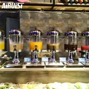 Lebensmittelechter Getränkespender aus Edelstahl für Hotel und Restaurant, 8/16/24L, Saftspender, Kühler Bierspender zum günstigen Preis - Product Image 3