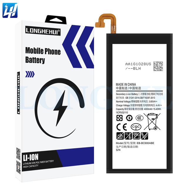 OEM Factory EB-BC900ABE 4000mAh Battery Suitable C9 2016 C9 Pro SM-C9000 C9008 C900F C900Y for Samsung Galaxy
