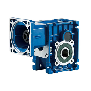 KM Hypoid Speed Reducer Transmission <strong>Gearbox</strong> Semirke 0.11-5.5KW <strong>Bevel</strong> Gear Flange Mounted Flanged Shaft ODM 1400 Input - Product Image 1