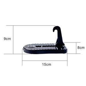Marteau <span class=keywords><strong>de</strong></span> sécurité en alliage pour brise-vitre SUV Repose-pieds <span class=keywords><strong>de</strong></span> <span class=keywords><strong>toit</strong></span> supérieur pliable Pédales auxiliaires multifonctions Rampes universelles pour voiture - Product Image 1
