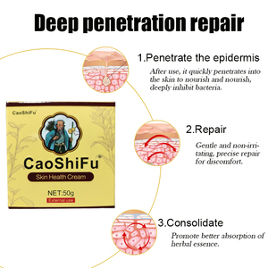 Crema Naturale a Base di Erbe 50g per la Cura della Pelle Dermatite Eczema Anti-prurito Urticaria <span class=keywords><strong>Desquamazione</strong></span> - Product Image 5