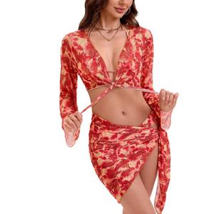 Женский пляжный купальник с длинными рукавами, 2025 <span class=keywords><strong>Katrina</strong></span> <span class=keywords><strong>Kaif</strong></span> <span class=keywords><strong>XXX</strong></span> - Product Image 6