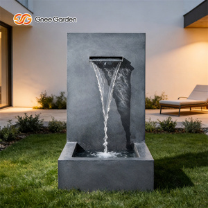 Gnee Garden GN-SF-370 2026 ขายตรงจากโรงงาน อลูมิเนียมเคลือบสีฝุ่น สีดำ รูปทรงสี่เหลี่ยมผืนผ้า ทนทานต่อสภาพอากาศ ทันสมัย ติดตั้งง่าย - Product Image 1