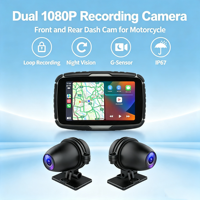 Reproductor MP3/MP4 con Pantalla Táctil de 5'' Resistente al Agua, Android Auto y CarPlay, con Conexión USB para Vehículos