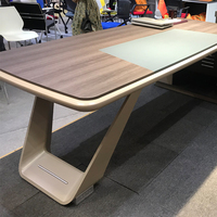 Design de mode Autres meubles commerciaux Table de bureau moderne Photos Table de bureau du patron Bureau du patron