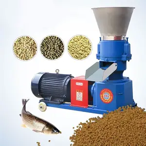 Macchina per la produzione di pellet di mangime per cani con pellet di mangime per animali