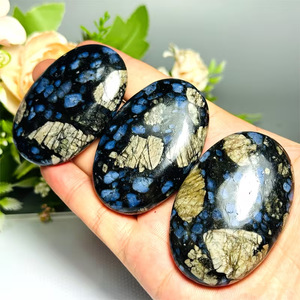 Wholesale Natural <b>Polished</b> Que Sera Stone Palm Healing Crystal Quartz Crafts for Home Decoration Gift - Product Image 2