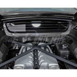 Mise à niveau du panneau de pare-feu de la baie moteur OE vers un véritable matériau en fibre de carbone sec pour Audi R8 Gen2 2016-2024 - Product Image 2