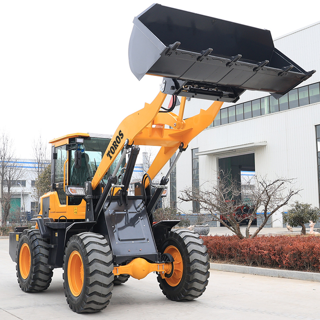 3 Ton Mini Small Tractor Front End Mini Wheel Loader With Hydraulic Forklift