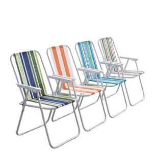 Silla Plegable Metálica Portátil de Alta Resistencia para Pesca, Camping, <span class=keywords><strong>Playa</strong></span> y Exteriores, con Logotipo Personalizado Directo de Fábrica - Product Image 5