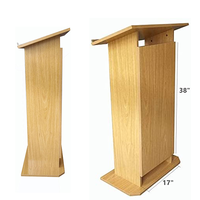 Autres meubles commerciaux, mobilier scolaire, podium en bois pour salle de conférence, théâtre, pupitre de discours