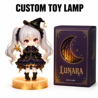 Veilleuse 3D personnalisable pour chambre à coucher, jouet mignon avec design personnalisé, lampe d'art sur mesure pour chambre