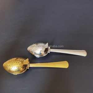 ที่กรองชาสแตนเลสทรงสตรอเบอรี่สำหรับใบชาแบบหลวม - Product Image 3