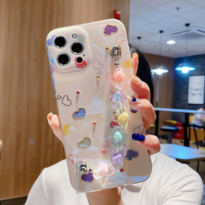 <span class=keywords><strong>Aquarelle</strong></span> vente complète sacs de téléphone portable accessoires étui dragonne pour Apple 7 pour Redmi Note 8 Pro - Product Image 4