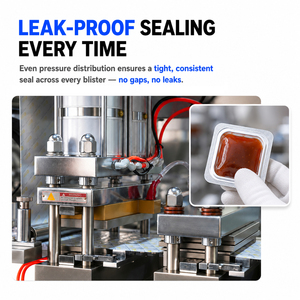 Máquina Envasadora <span class=keywords><strong>de</strong></span> Aceite Comestible en Blíster, Totalmente Automática, <span class=keywords><strong>de</strong></span> Alta Velocidad, DPP-250E, para Aceite <span class=keywords><strong>de</strong></span> Sésamo, Aceite <span class=keywords><strong>de</strong></span> Chile y Aceite <span class=keywords><strong>de</strong></span> Oliva - Product Image 4