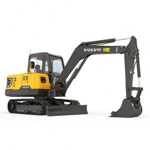 Excavatrice Volvo EC55 d'occasion de 5 tonnes, vente à bas prix, excavatrice sur chenilles hydraulique multifonctionnelle Volvo EC60D EC75D EC80D, EC55D EC55B - Product Image 1