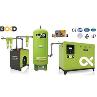 B & D Fabricant Compresseur d'air 22kw 30HP Rotor allemand Compresseur d'air industriel à vis rotatif à vitesse variable à entraînement direct