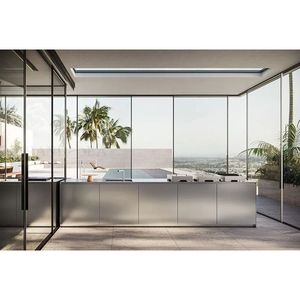 Grande armoire de cuisine commerciale robuste en acier inoxydable pour l'extérieur Cuisinière à <span class=keywords><strong>gaz</strong></span> Machine à griller rotative combinée Cuisine d'extérieur - Product Image 2