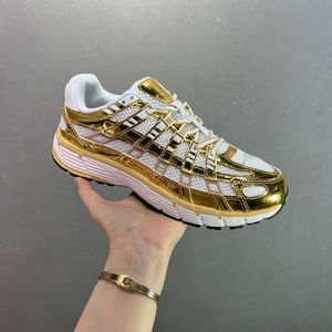 Zapatillas <span class=keywords><strong>Retro</strong></span> Casuales para Correr, Cómodas, Transpirables, con Forro de Malla, Amortiguación de Impactos, con Cordones de Goma, Tendencias de Moda de Verano - Product Image 4