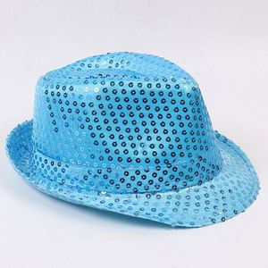 Sombrero de Vaquero Unisex de Cuero con Lentejuelas, Nuevo Modelo 2024, para Pesca, Actividades al Aire Libre, Fiestas de Cumpleaños, Disfraces de Jazz, Carnaval y Decoración - Product Image 6
